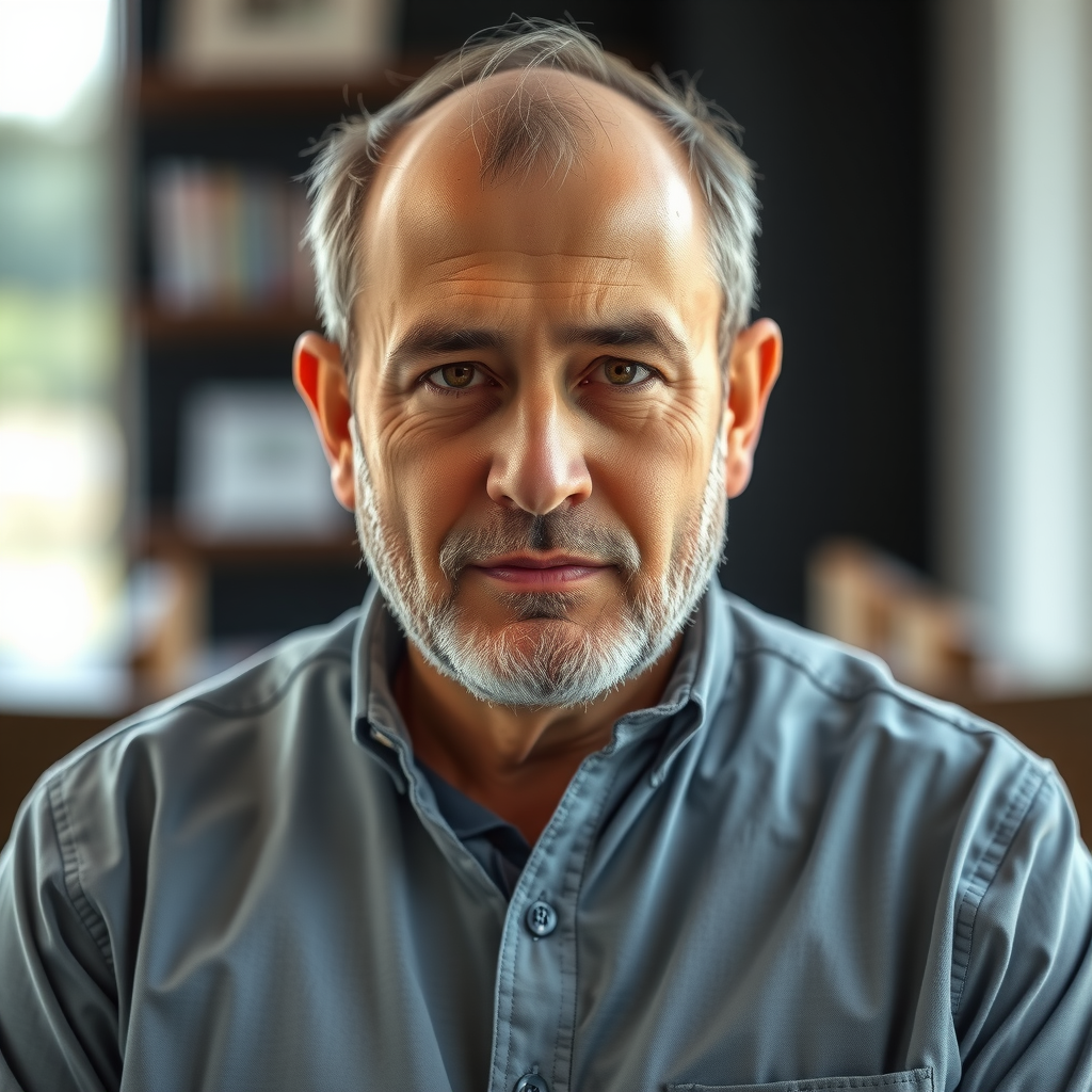 Πορτρέτο του Γιώργου Παπαδόπουλου, ιδρυτή του Eurobosk.