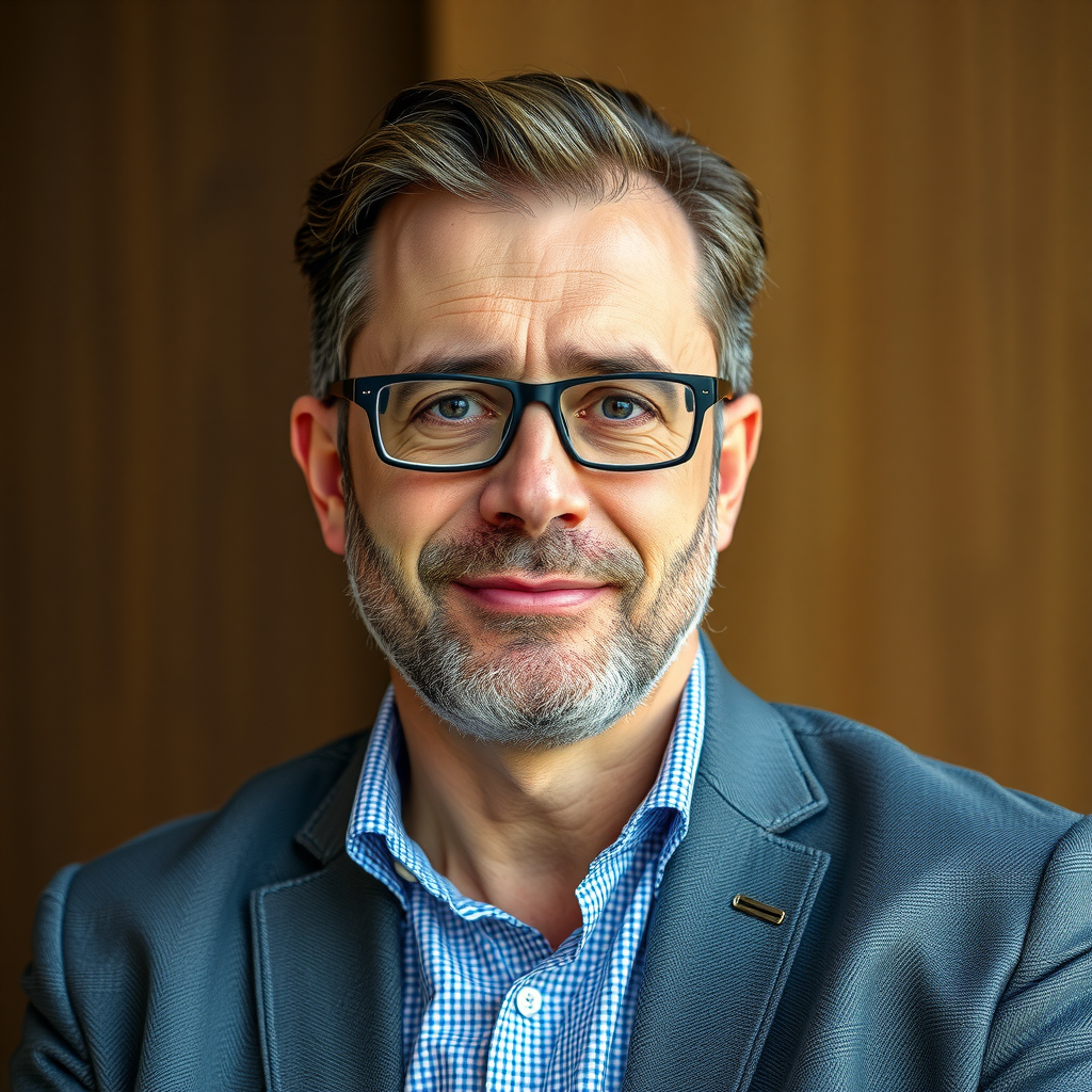 Πορτρέτο του Μιχάλη Αντωνίου, ειδικού σε θέματα αποταμίευσης.